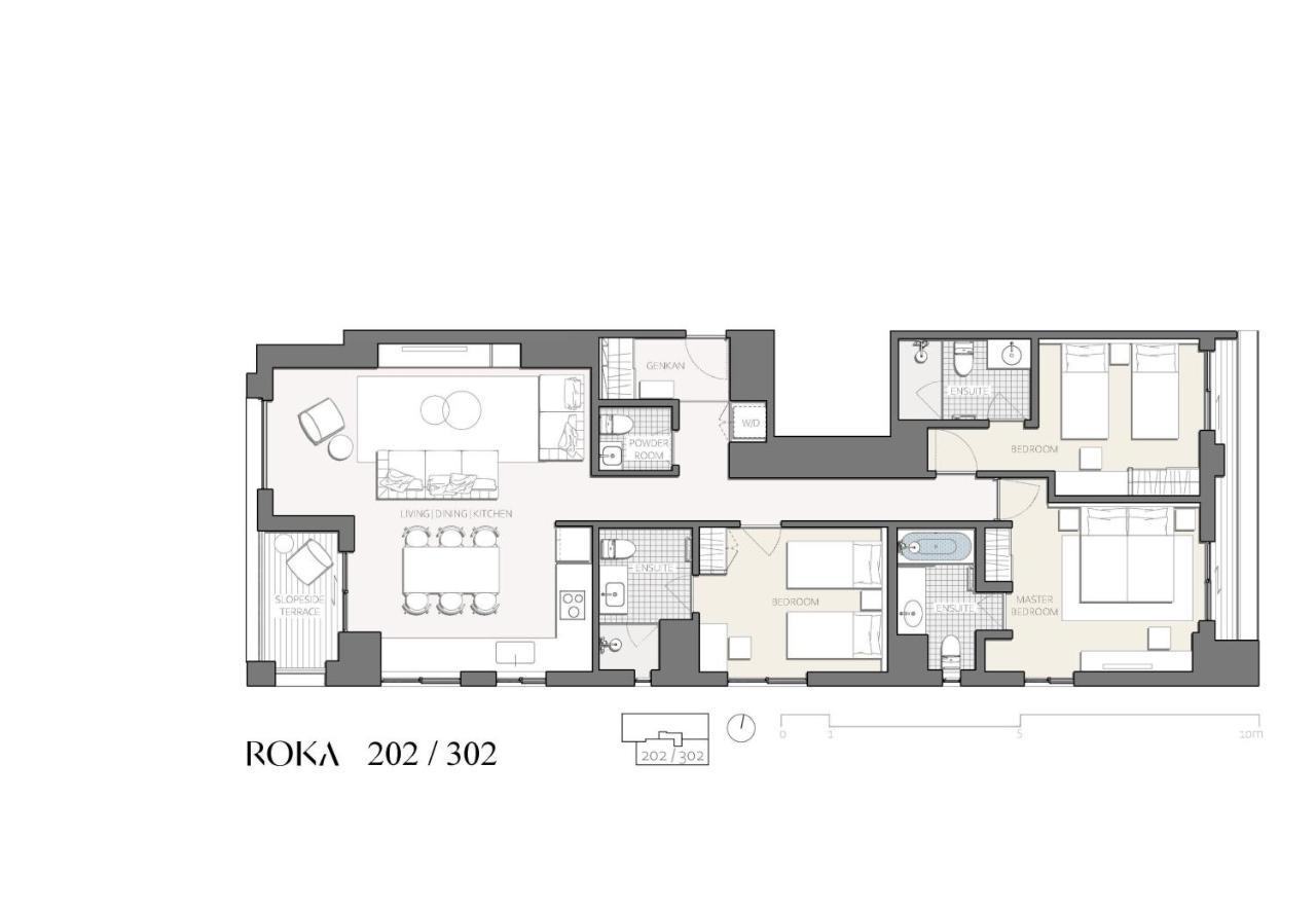 Roka By Hhg Aparthotel Hakuba Exteriör bild
